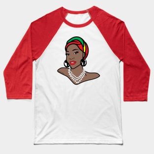 Rasta Empress Baseball T-Shirt